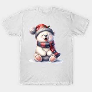 Christmas Polar Bear T-Shirt